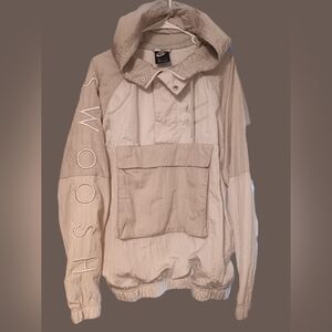 Nike Light Tan Hooded Jacket
